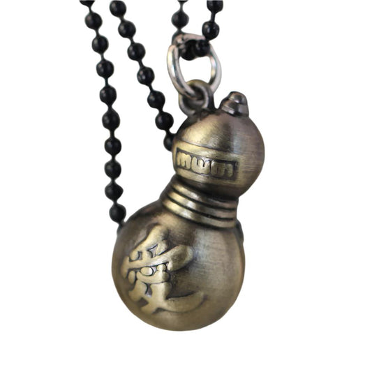 Sand Gourd Pendant Necklace
