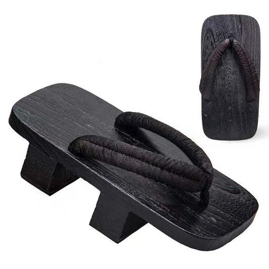 Black Ninja Geta Sandals